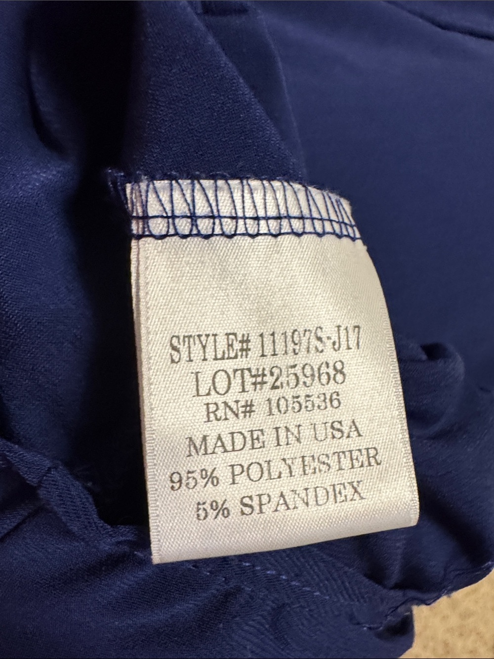 Slinky Brand Scoop Neck navy Tunic Top - Picture 6 of 6